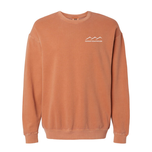   - Garment-Dyed Lightweight Fleece Crewneck Sweatshirt Thumbnail