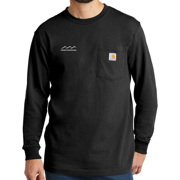   - Workwear Pocket Long Sleeve T Shirt Thumbnail
